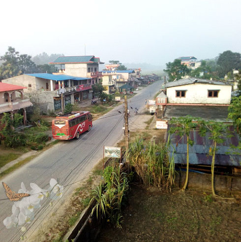 Straßenszenen in Kathmandu